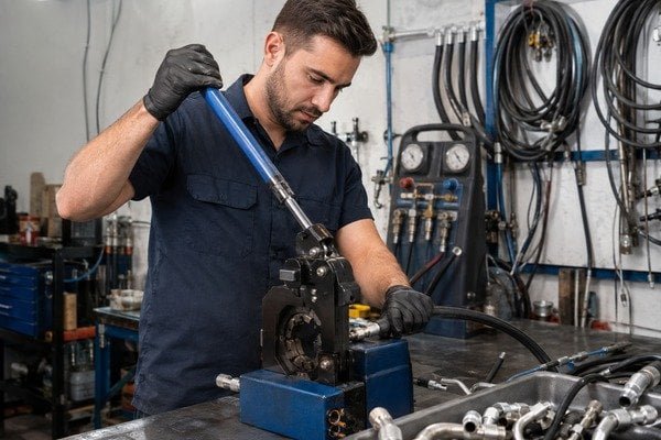 wrong AC hose crimping machine consequences